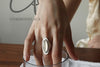 OLIO E ACETO Silver Agate Star Ring OA08F15 POEA1